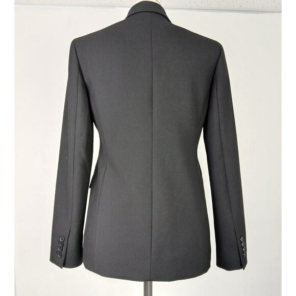 Aritzia Babaton SZ M NEW INDEX Blazer in Black Softly Structured Classic Fit - Picture 6 of 8